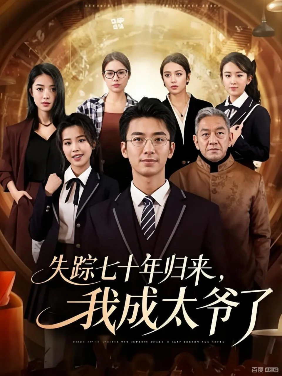 失踪七十年归来，我成太爷了海报