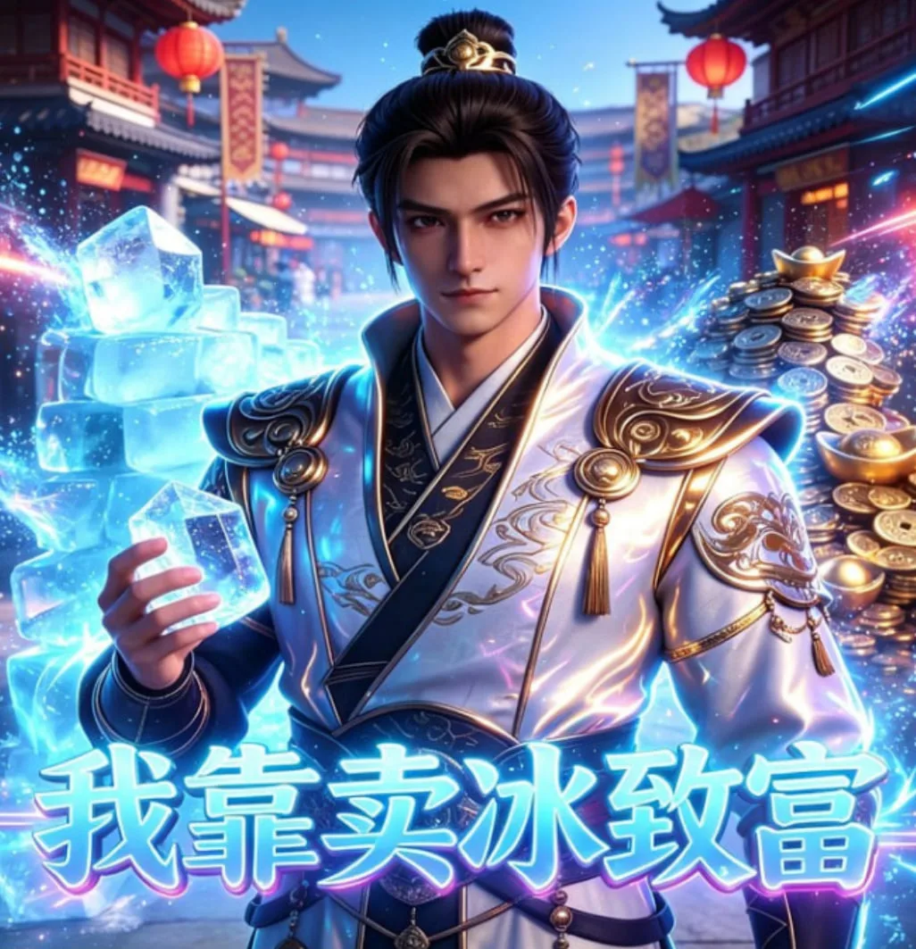 我靠卖冰致富海报