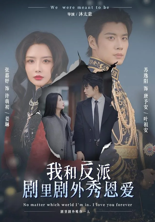 我和反派剧里剧外秀恩爱海报