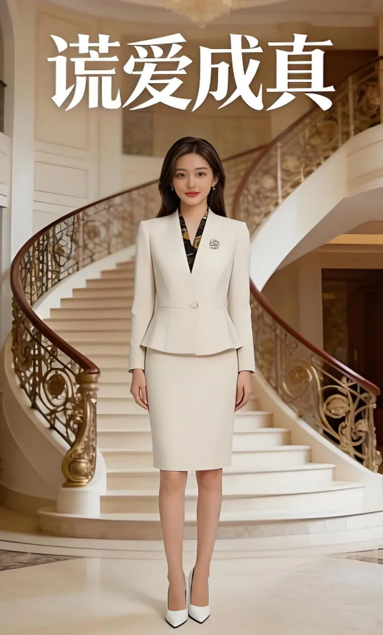 谎爱成真海报