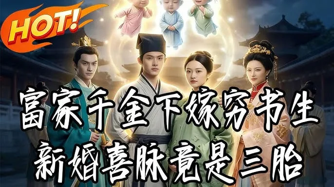 富家千金下嫁穷书生新婚喜脉竟是三胎海报