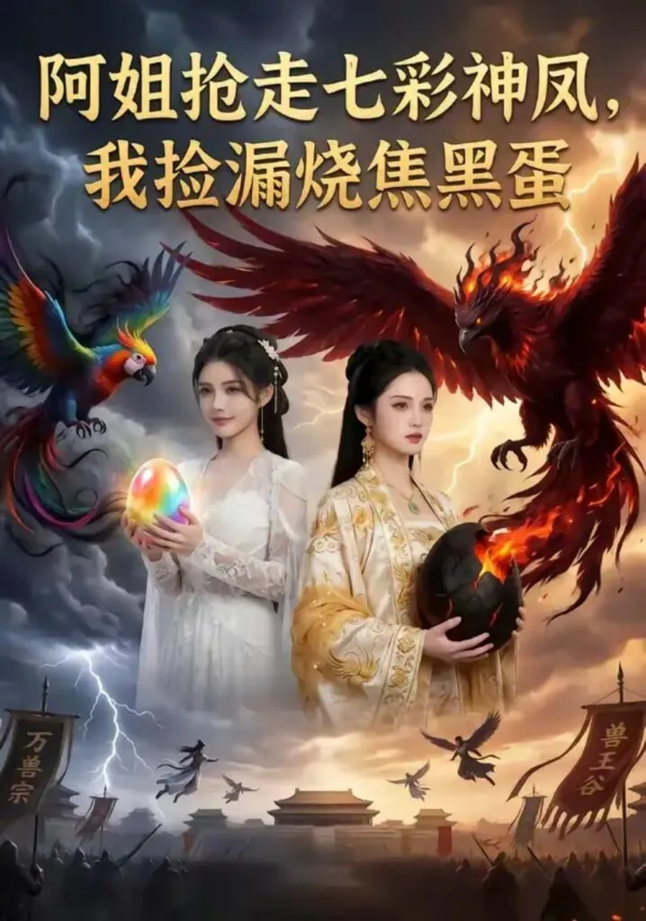 阿姐抢走七彩神凤，我捡漏烧焦黑蛋海报