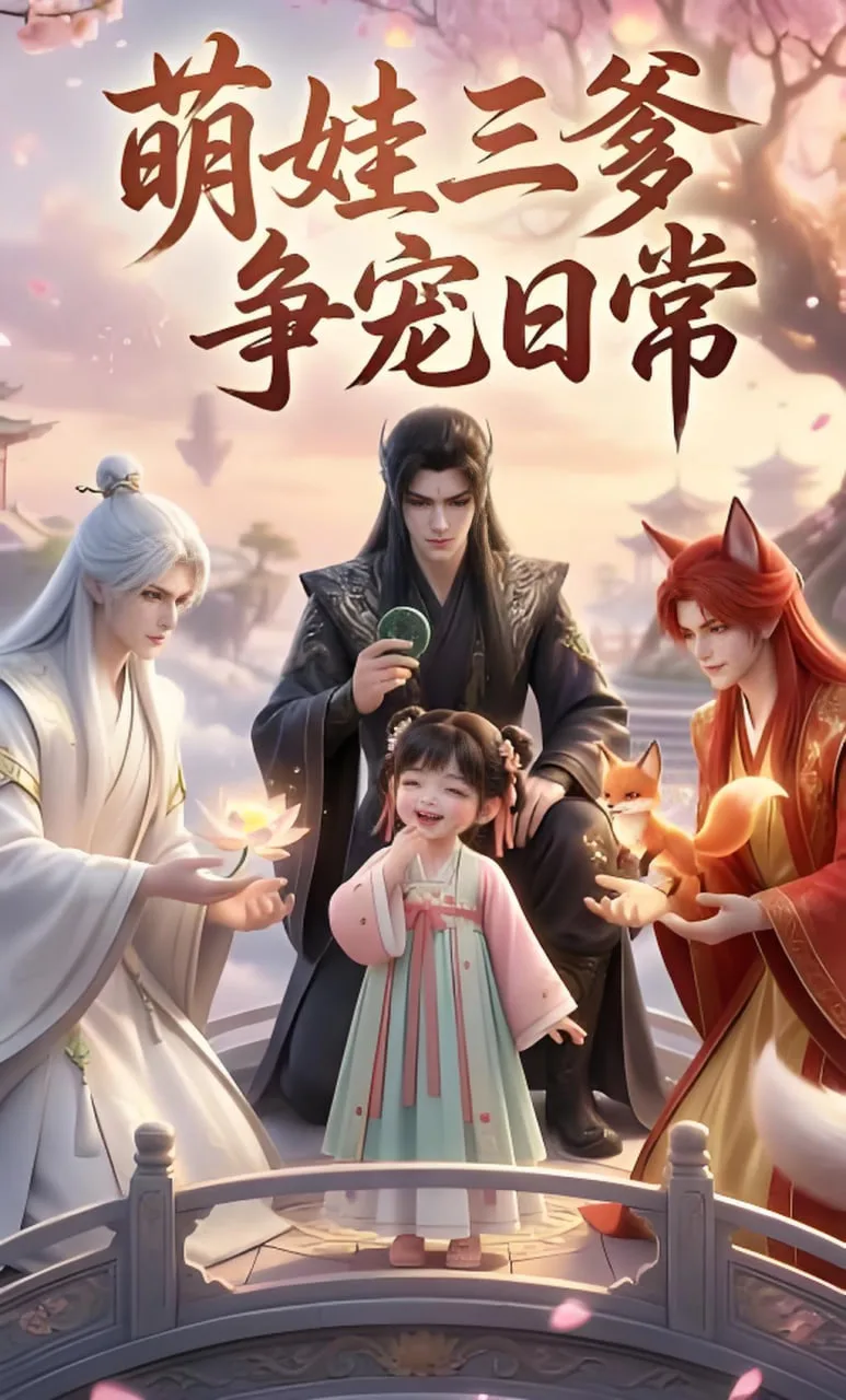 萌娃三爹争宠日常海报
