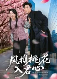 风携桃花入君心海报